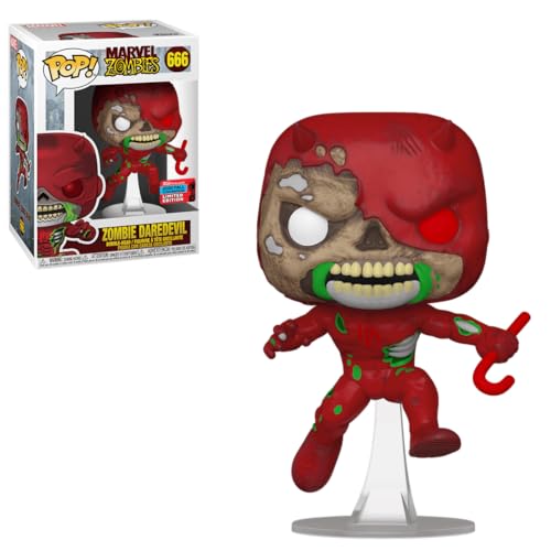 Funko Pop! Marvel Zombies 666 Zombie Daredevil 2020 Exclusive Shared Fall Convention NYCC