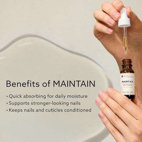 Dazzle Dry Maintain Daily Maintenance Nail & Cuticle Oil, 0.5 oz (15 mL) - Image 5