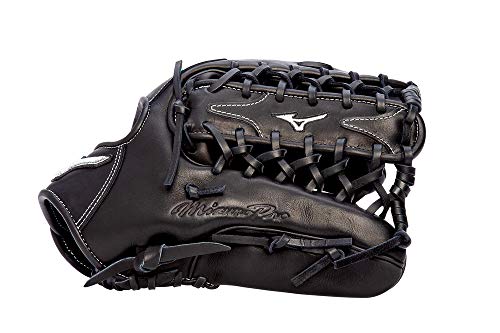 Mizuno Gmp2Bg-700Ds Mizuno Pro 12.75" Baseball Glove, Right Hand Throw, Black-Silver #TOP1