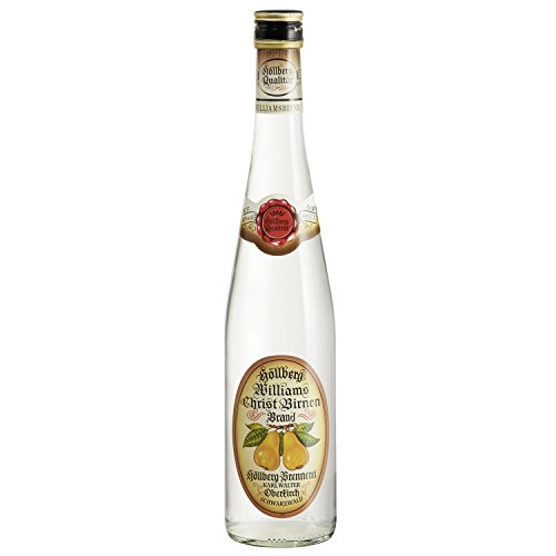 Original Höllberg Williams-Christ-Birnenbrand 40% vol., 0,7 Liter | Edler Premium Obstbrand aus...