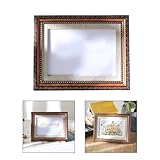 Marco de fotos vintage: este marco de fotos retro de resina y MDF cuenta con un diseño que añade encanto atemporal a cualquier mesa. Disponible en varios tamaños, incluyendo para pantalla A4, ofrece una solución elegante para mostrar recuerdos en hogares, oficinas o galerías