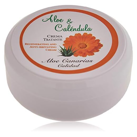 Aloe Canarias 200020 - Crema de aloe vera y caléndula anti-irritante/calmante, 150 ml