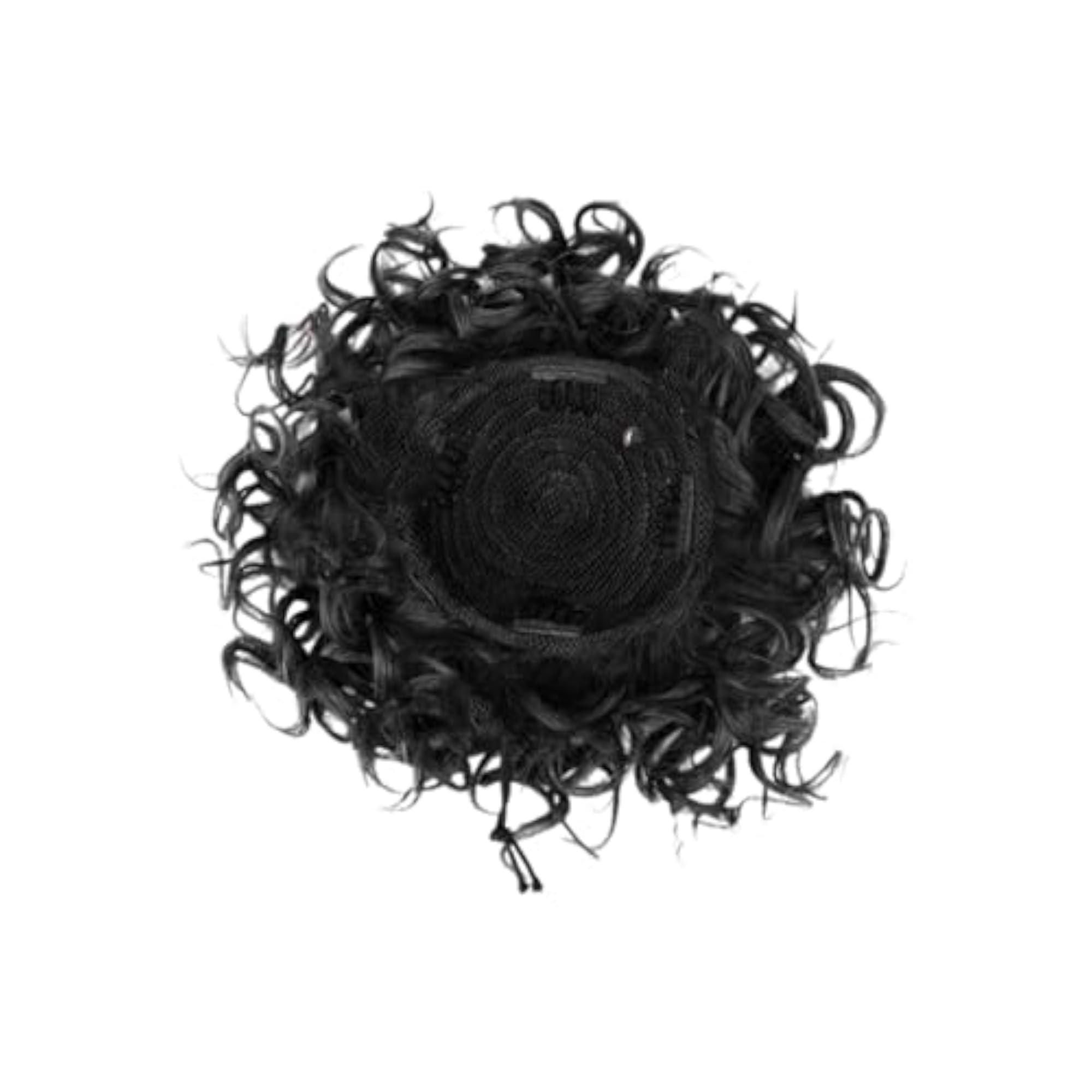 Curly Hair Bun Elastic Drawstring Loose Wave Extension