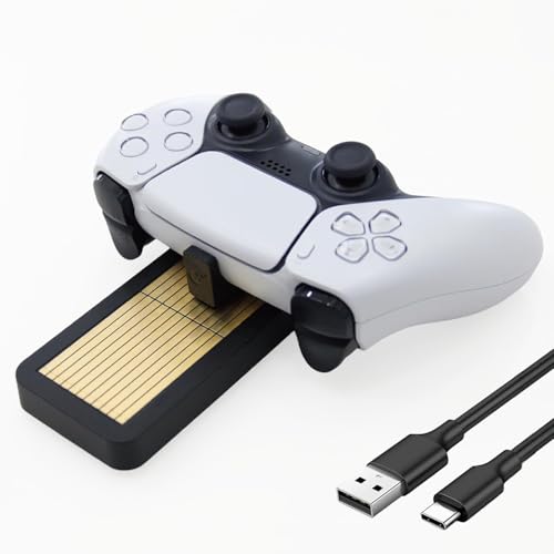 Image of GuliKit Controller Charger Station for PS 5, Fast Dual Charging Dock Stand with Adapter /Cable /LED Indicator, Docking Station Replacement for PS 5 Accessories Kits & GuliKit KK2 /KK3 Controller