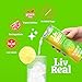 LivReal Clean Energy Drink – Organic Green Tea Caffeine 125mg + L-Theanine 100mg – Real Fruit, No Sweeteners or Flavorings – Vitamin C & B Complex – Sparkling Variety Pack Water – 12 Pack, 12 fl oz