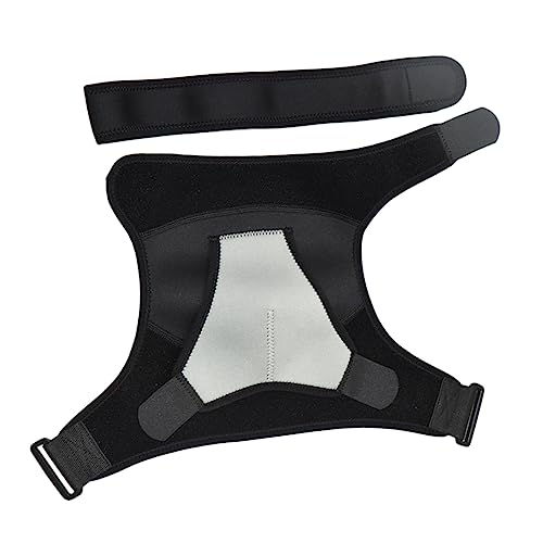 KOMBIUDA 1pc Shoulder Pads Shoulder Fixing Strap Shoulder Compression Sleeve Train Track Tape Shoulder Strap for Shoulder Straps Arm Stabilizer Shoulder Stability Brace Nylon Black