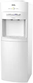 Bebedouro de Coluna para Garrafão Compacto Eos Mineralle Compressor Branco Ebc05bc 220v