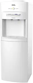 Bebedouro de Coluna para Garrafão Compacto Eos Mineralle Compressor Branco Ebc05bc 110v