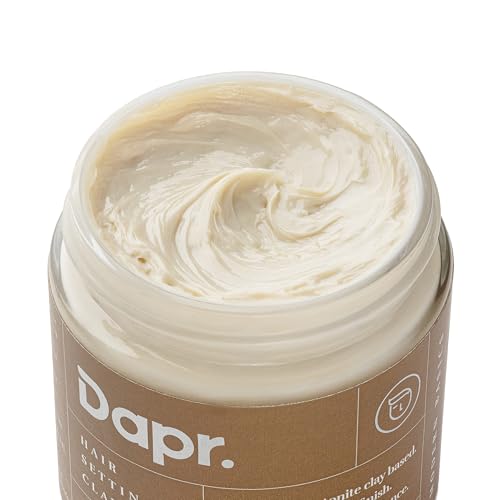 Dapr. Hair Setting Clay (100 grams) for Sculpted Hair | Medium Hold| | Matte Finish| |Adds Texture| - Image 5