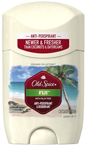 Old Spice Fresh Collection Invisible Solid Anti-Perspirant & Deodorant, Fiji Scent 1.7 oz (Pack of 4)
