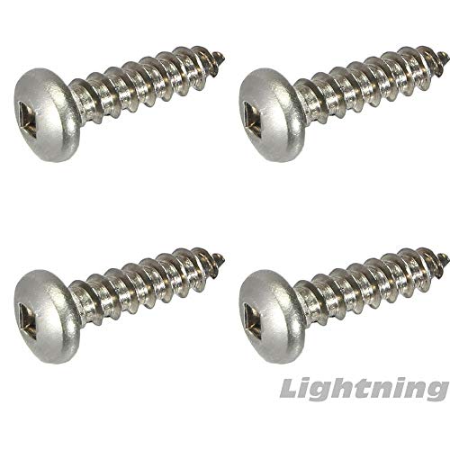 Tornillos auto perforantes acero inoxidable #12 x 1-1/4" pack 100