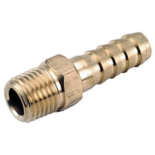 Anderson Metals 757001-1208 3/4-Inch by 1/2-Inch Low Lead Male Hose Barb, Brass