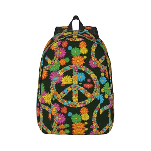 Sac de voyage floral Peace modulable avec bandoulière confort
