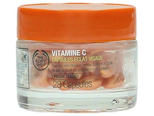 The Body Shop Vitamin C Facial Radiance Capsules, 28 Count