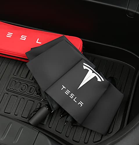 A prueba de viento doble automático compacto 3 paraguas plegable coche paraguas de lujo Cover