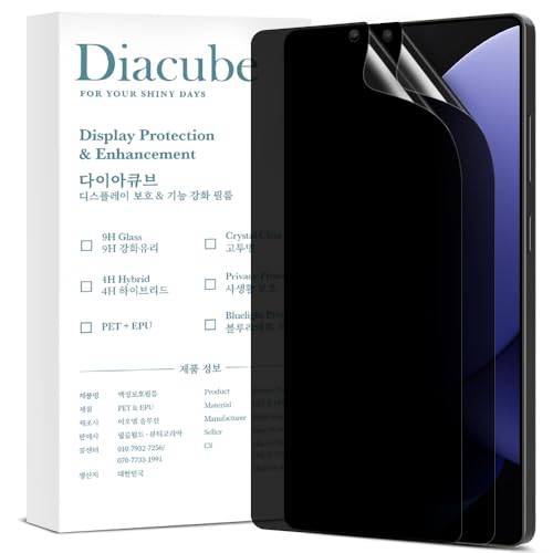Marre des regards indiscrets ? Lot de 2 films de confidentialité PET pour Samsung Galaxy S25 Ultra