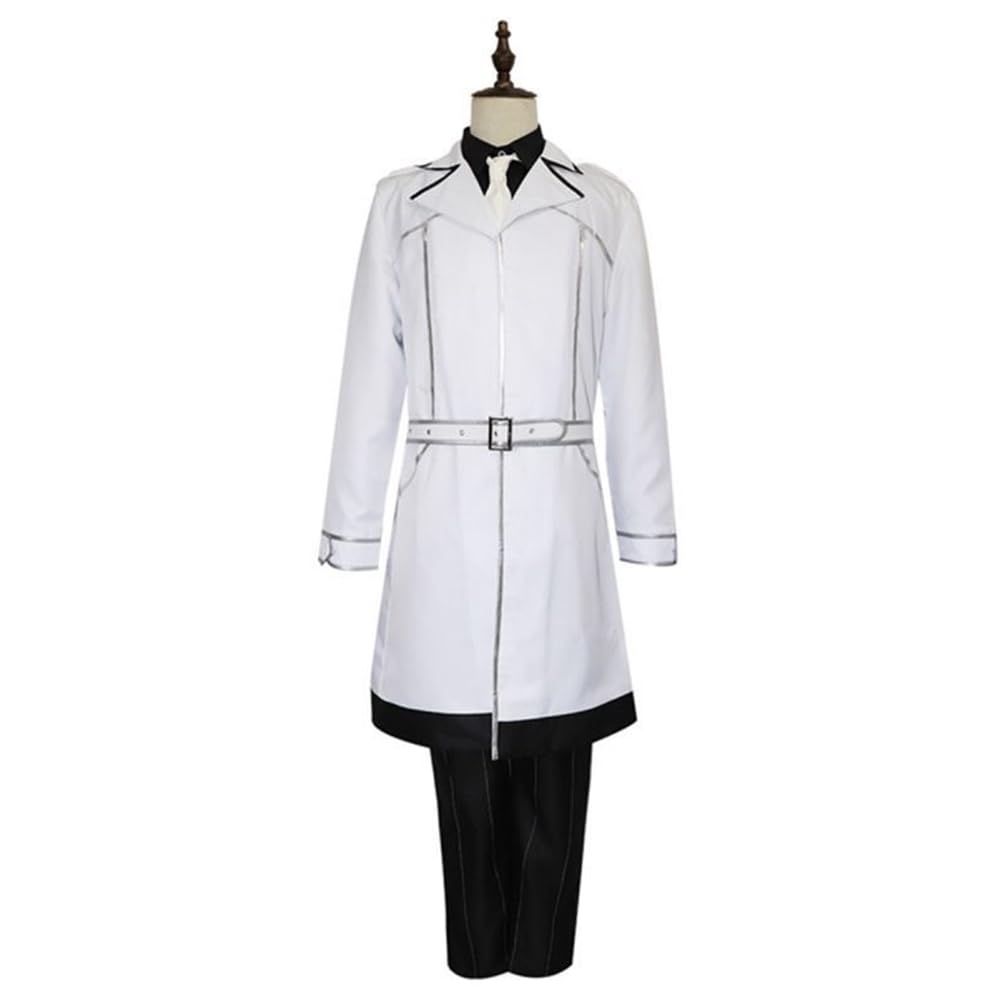 DEXSHUN Arima Kishō kostium cosplay, kostium anime, do odgrywania ról, kostium Arima Kishō, biały kombinezon bojowy, kostium na Halloween, Cosplay, kompletny zestaw