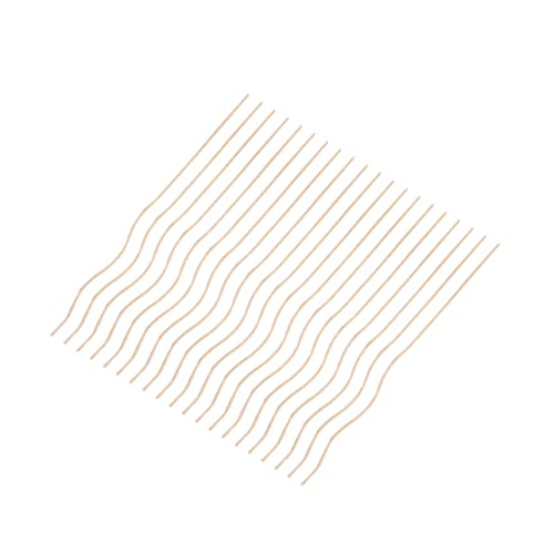 RORPOIR Difusor De Aceites Esenciales 20 Varillas De Ratán Onduladas para Aromaterapia Decoración Hogar