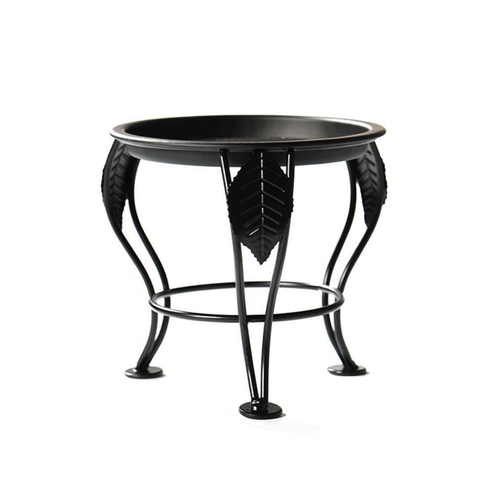 Gv8pA5fj7b Corner flower rack Black Three-legged Plant Stand Creative White Mini Iron Flower Rack Floor-standing Art Flowerpot Living Room