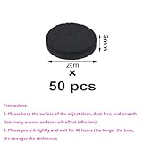 Zoom IMG-1 50 pezzi feltrini per mobili Zoom IMG-1 50 pezzi feltrini per mobili