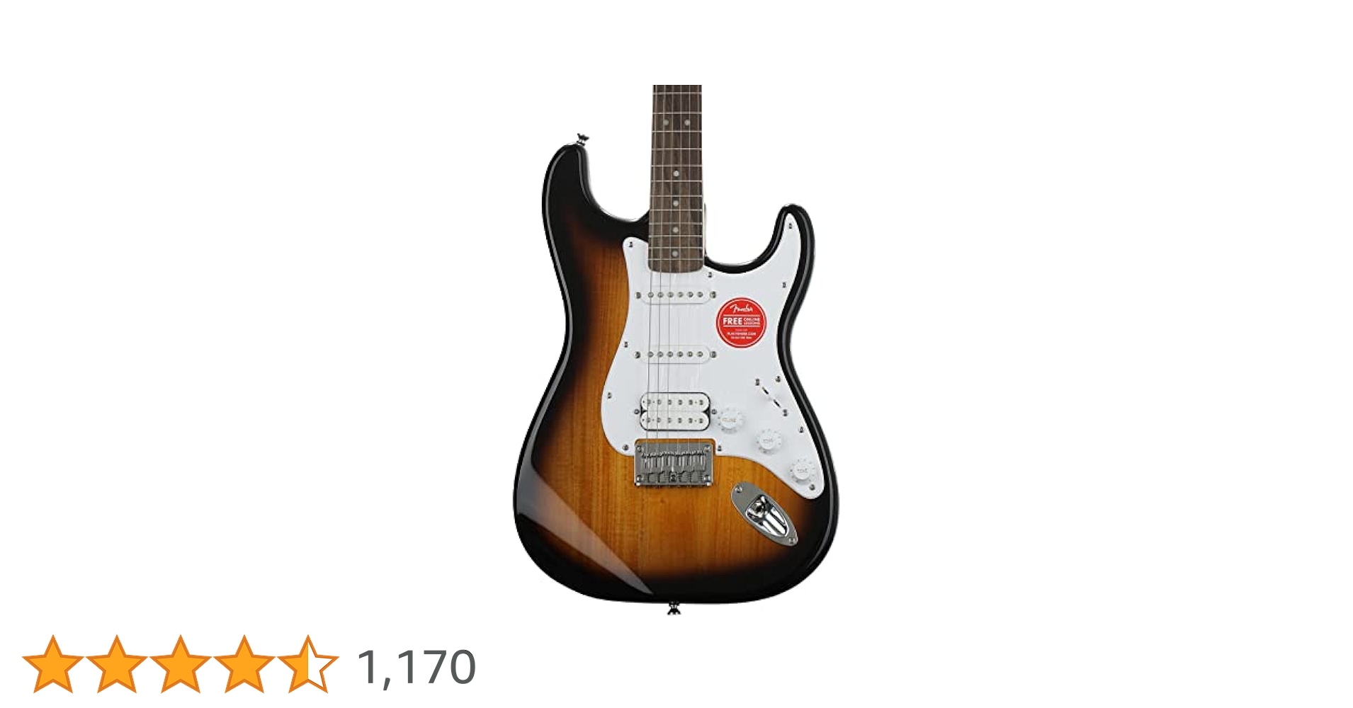 SQUIER FENDER エレキギター　BULLET START Amazon | Squier by Fender エレキギター Bullet® Strat® with
