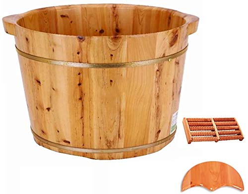 Spa de pies de madera maciza natural para pedicura