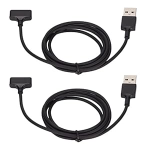 USB-oplaadkabel, 1 m snellaaddraad strak stabiel voor Ionic Smartwatch