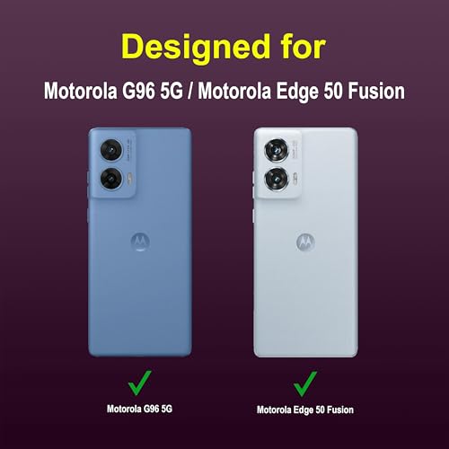 Image of Zapcase Back Case Cover for Motorola G96 5G | Compatible for Motorola G96 5G Back Cover | Liquid Silicon Magic Case with Camera Protection | Lavender