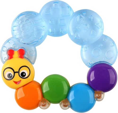 Image of Baby Einstein Teether-Pillar Rattle and Chill Teething Toy,Ages 3 Months +,(Pack of 6)