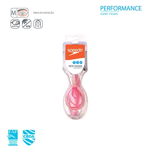 Oculos New Shark Speedo Unissex Único Cinza Prata Fume