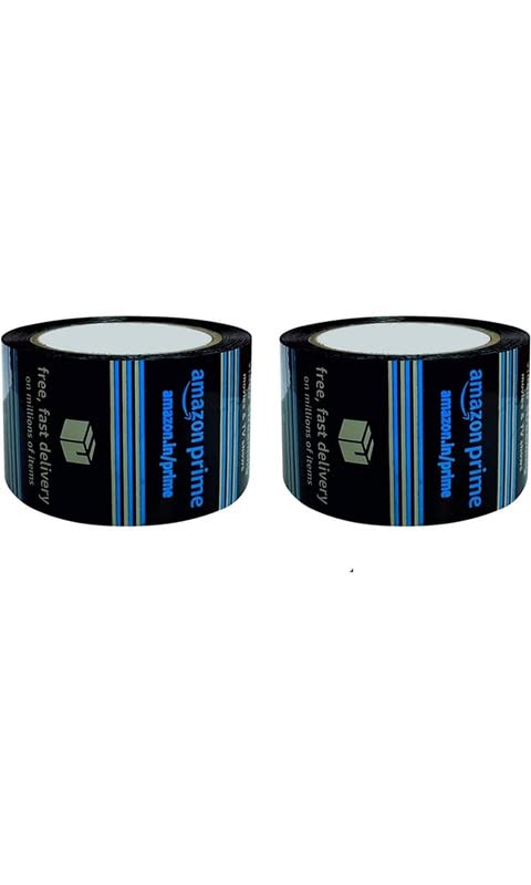 Wellkart Ama zon Prime Packaging Tape Lenght 180 Meters (3 Inch, 72 mm) Amazon Water Mark Very Strong Adhesive Tape_Pack of 2 (B0C3S1XVKB) Amazon Price History, Amazon Price Tracker
