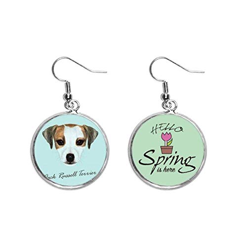Boucles d'oreilles chien Jack Russell pour illuminer vos tenues et balades de printemps