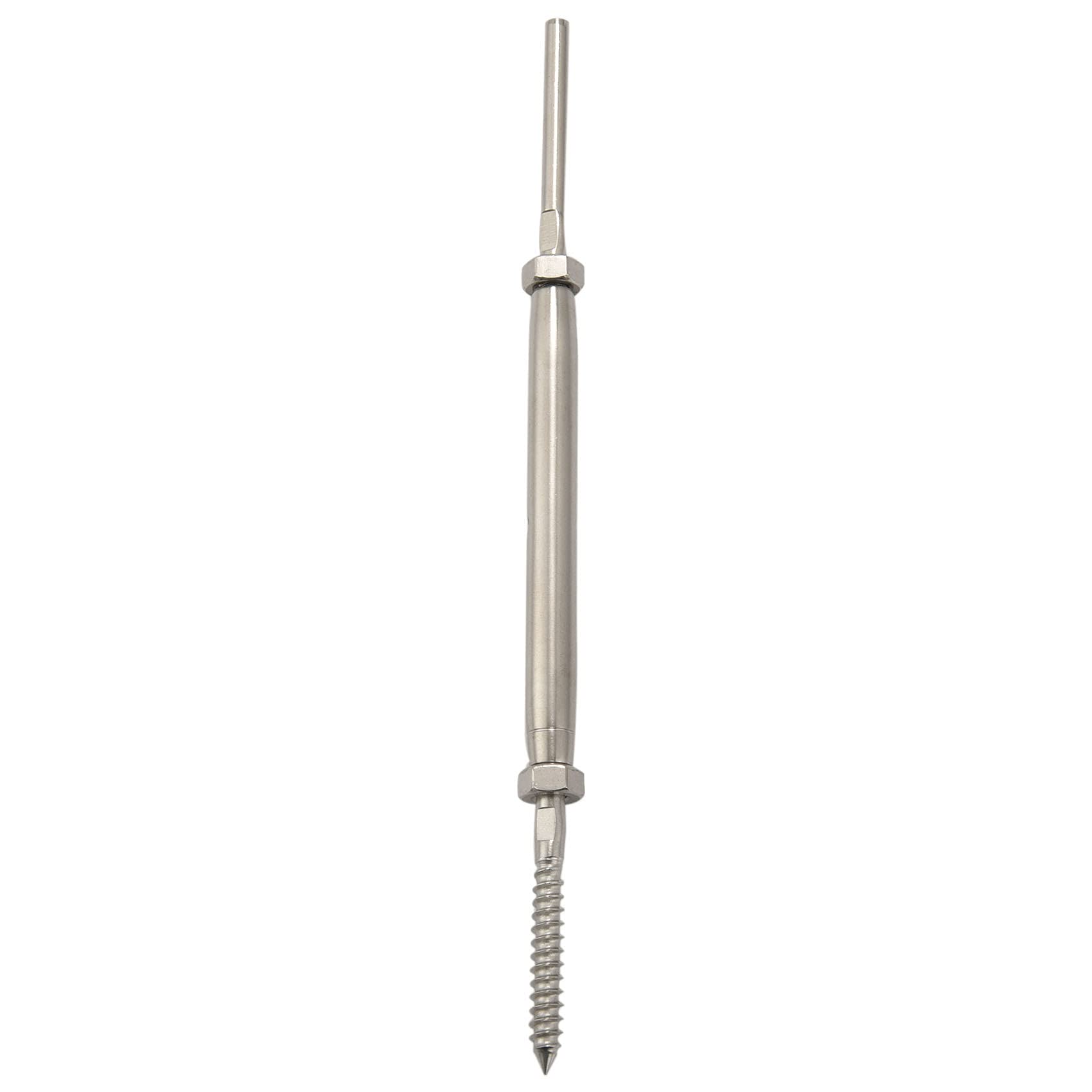 De Hebilla De Tornillo De Troquel Tornillo De Retención Para De Barandillas De Cubierta De Cable De 1/8 Pulgadas, Acero Inoxidable T316 Marino (Lote De 10)