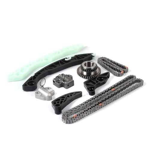 MPLUS Timing Chain Kit Replaces 2007-2018 for Chrysler 200 Sebring/for Dodge Avenger Caliber Journey/for Jeep Compass Patriot 2.0L 2.4L GAS DOHC Naturally Aspirated