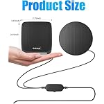 Computer Speakers,Computer Speakers for Desktop PC,Desktop Speakers,Small Computer Speakers USB Powered 3.5mm Aux Speaker for PC,Laptop,Tablet,Phone, Black - Image 5