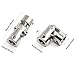Befenybay 2 Pcs 8mm to 8mm Universal Joint Shaft Coupling with Screws for Motor
