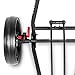 Big Max Autofold X Golf Push Cart – Lightweight, Quickfold Design for Easy Golf Club Transport with Ample Storage Organizer Panel for Golf Accessories (Phantom-Black)