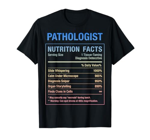Fakten zum Pathologen T-Shirt