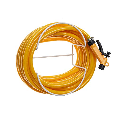 Suporte para enrolar mangueira Master, Metaltru, Branco