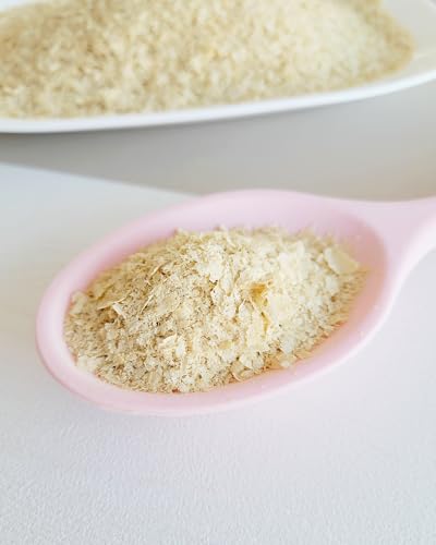 Inaktive Hefeflocken 1Kg von der Grünen Essenz - Nuss Käse Geschmack - vegan - zum Kochen, Backen - Alternative für Käse - Hefeflocken Premium Qualität (2x 500 Gramm)