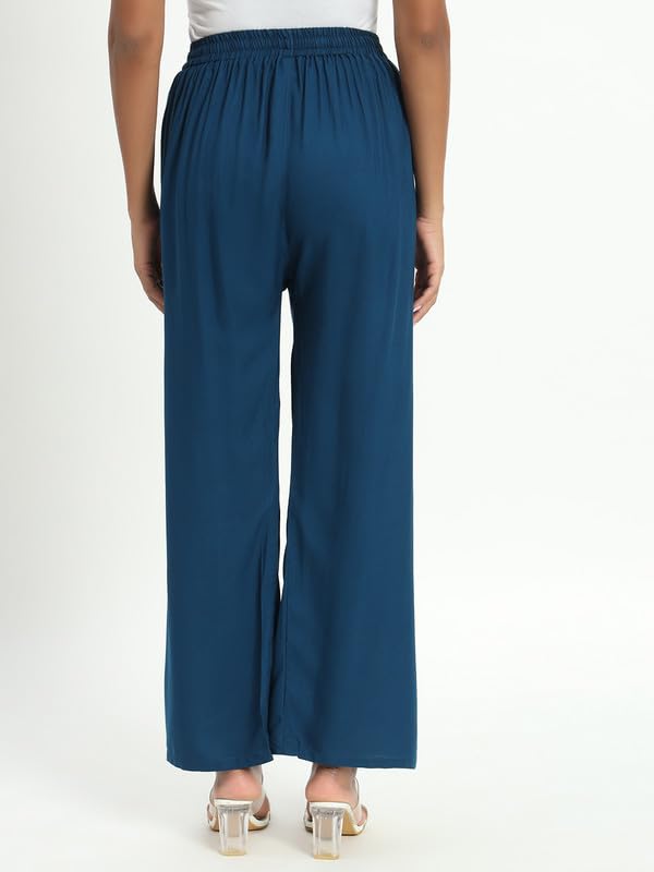 Image of Soft Colors Relaxed Fit Pocket Palazzo