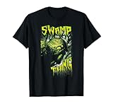 DC Comics Justice League Swamp Thing Retro Horror Poster T-Shirt