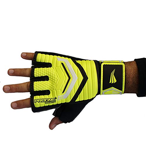 Luva Goleiro Futsal Society Trainning - Adulto - Amarelo Fluor - M - Par