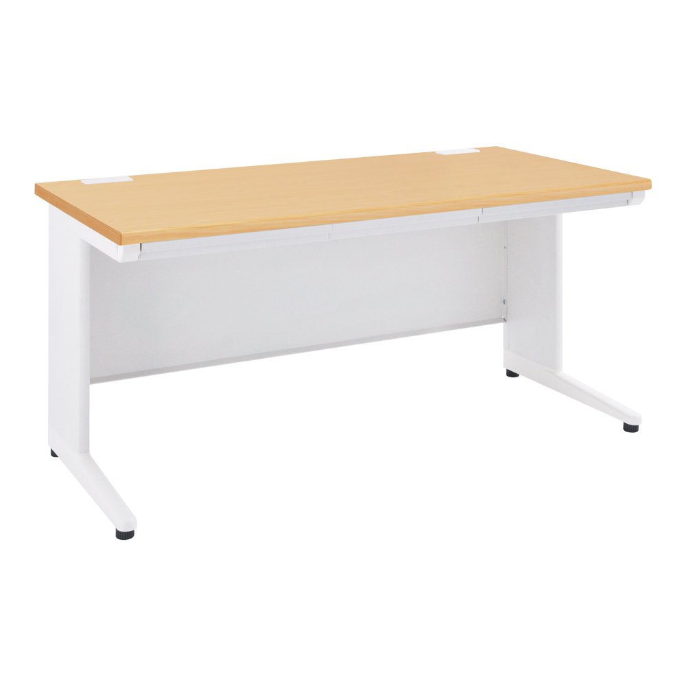 Amazon | 法人様向け カグクロ オフィスデスク 事務用ナチュラル