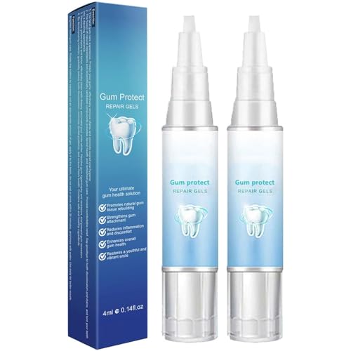 2 Pcs Elycura Gum Repair Gel Natural Gum Care Gel for Gum Repair & Oral Comfort Gentle Dental Gel for Daily Gum Health