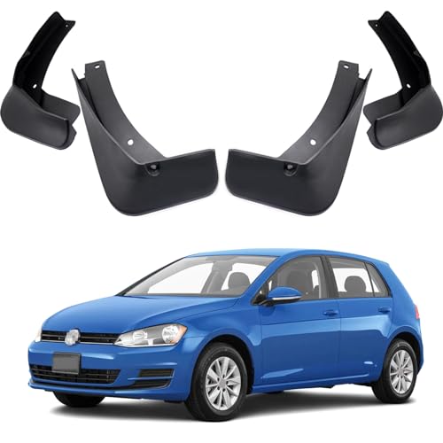 Image of Car Mudguard Fender Mud Flaps Splash Guards Compatible with VW Golf 2015-2020 16 17 18 19 MK7