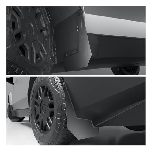 Guardabarros para Tesla Cybertruck con protector contra salpicaduras de rueda 5
