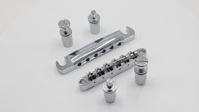 Amazon.com: Cheerock 1 Set Silver Metal Tune-O-Matic Electric