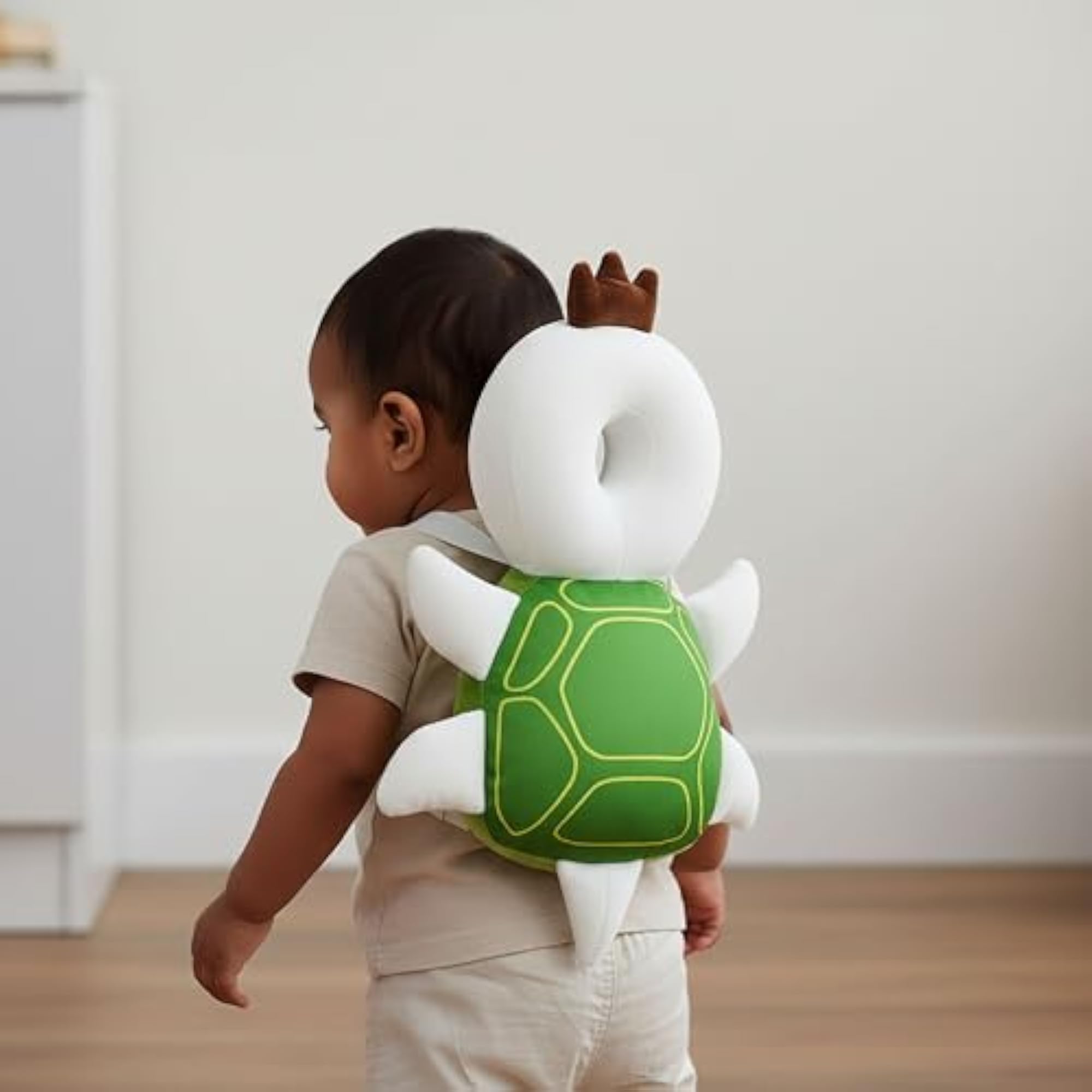 Baby Head Protector Backpack Cushion, Turtle Design