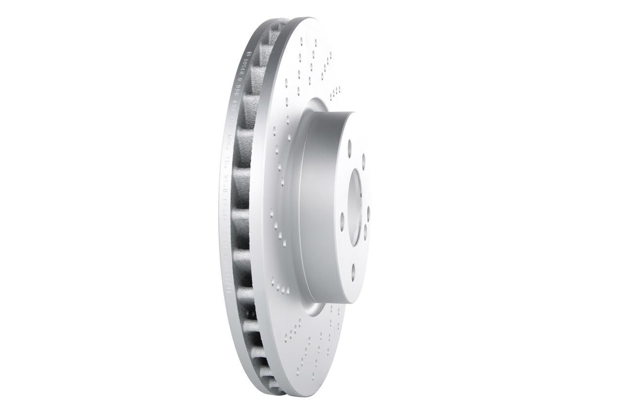 Disco de Freno Bosch BD1302 - Disco Ventilado, Alto Contenido en Carbono, 322 mm – Eje Delantero – Certificado ECE-R90 – Excelente Refrigeración y Reducción de Ruido, Anticorrosión – 1 Unidad
